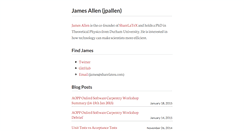 Desktop Screenshot of jpallen.net